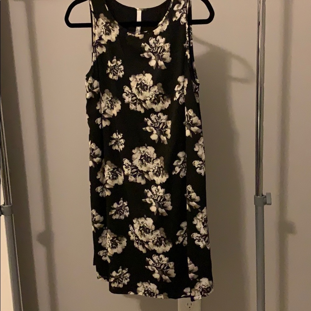 Fully lined A-Line Silky Sleeveless Dress